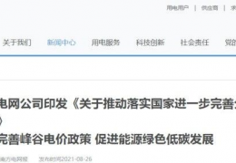 黑龍江南方電網(wǎng)公司印發(fā)《關(guān)于推動(dòng)落實(shí)******進(jìn)一步完善分時(shí)電價(jià)機(jī)制的通知》